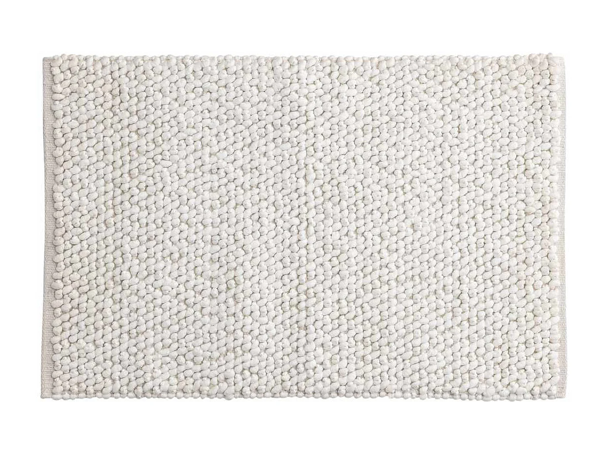 Tapis de Salle de Bain "Wilmer" 50x80cm Blanc
