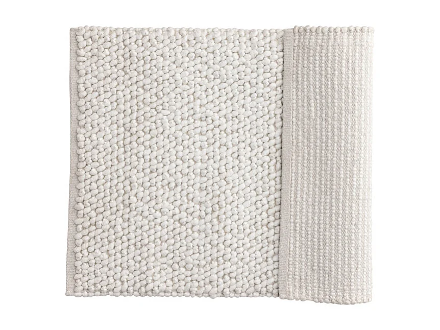 Tapis de Salle de Bain "Wilmer" 50x80cm Blanc