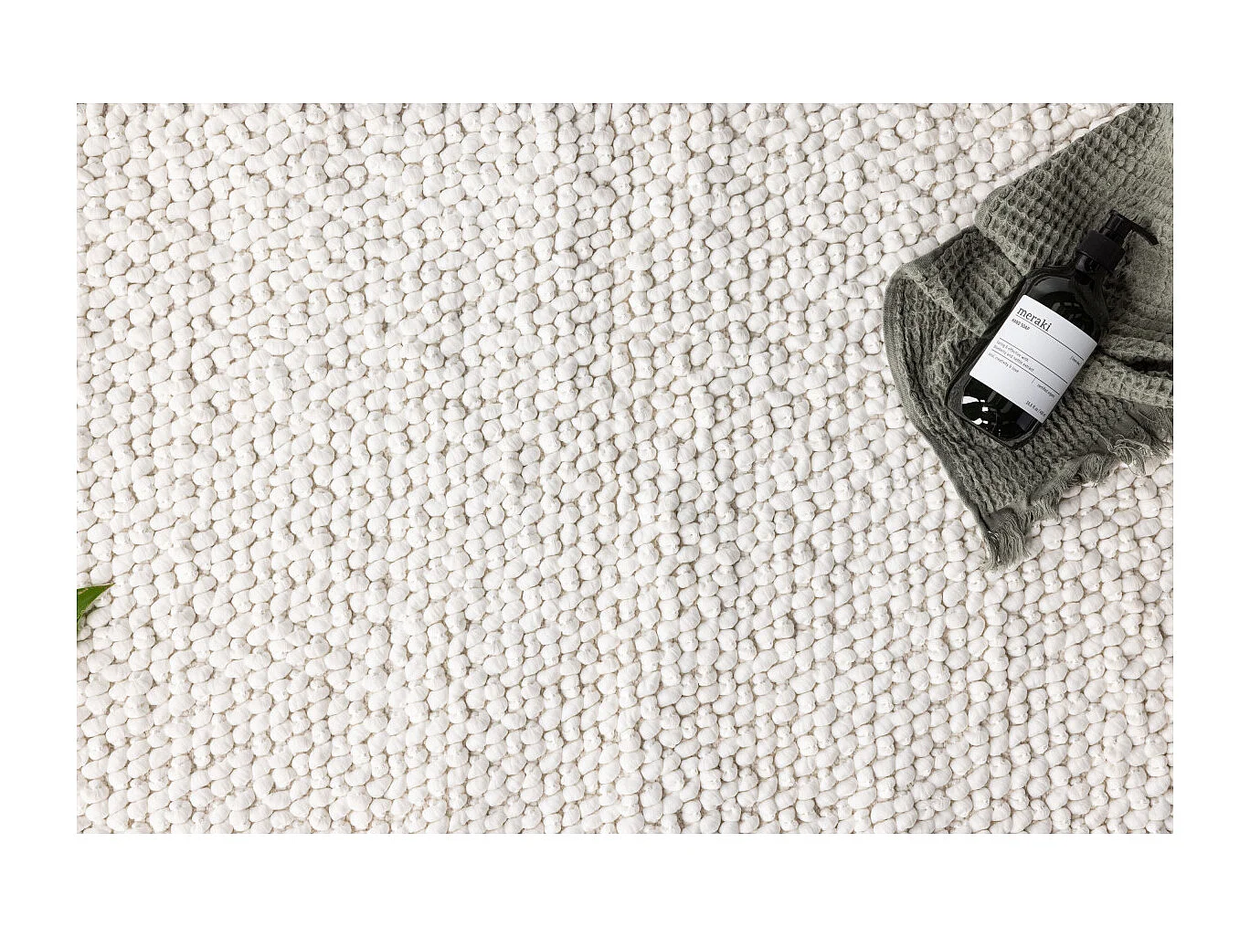 Tapis de Salle de Bain "Wilmer" 50x80cm Blanc