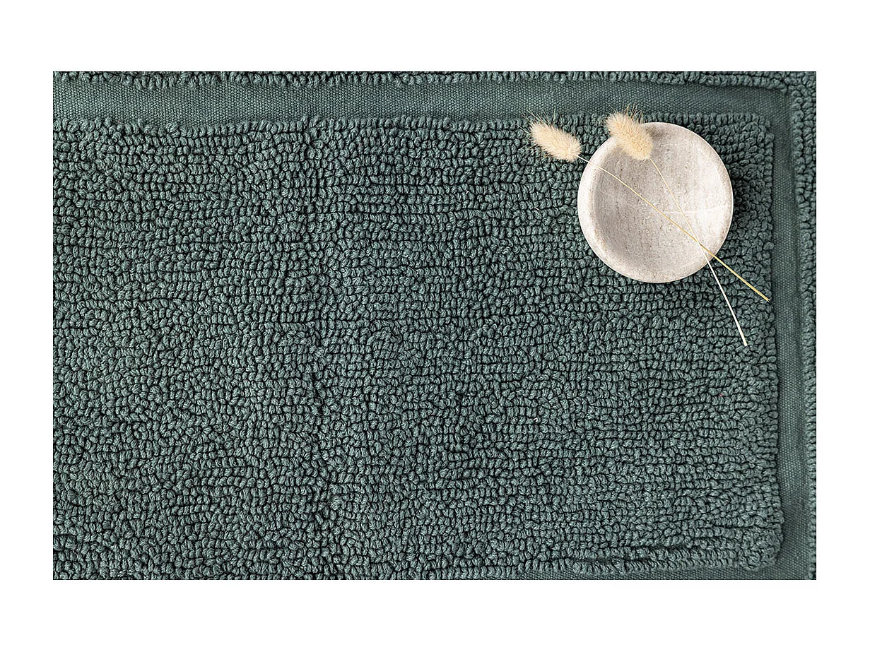 Tapis de Salle de Bain "William" 60x90cm Vert