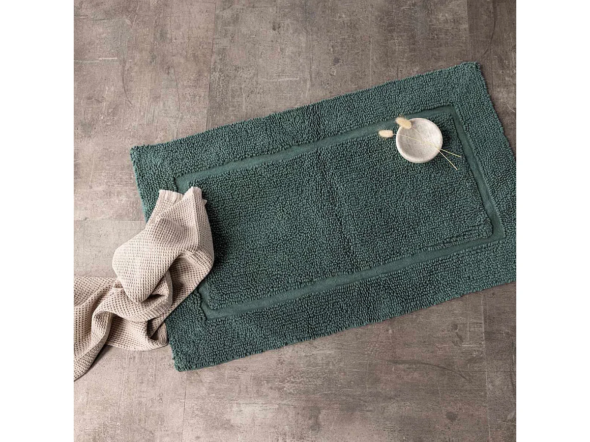 William Badematte 90x60cm grün.