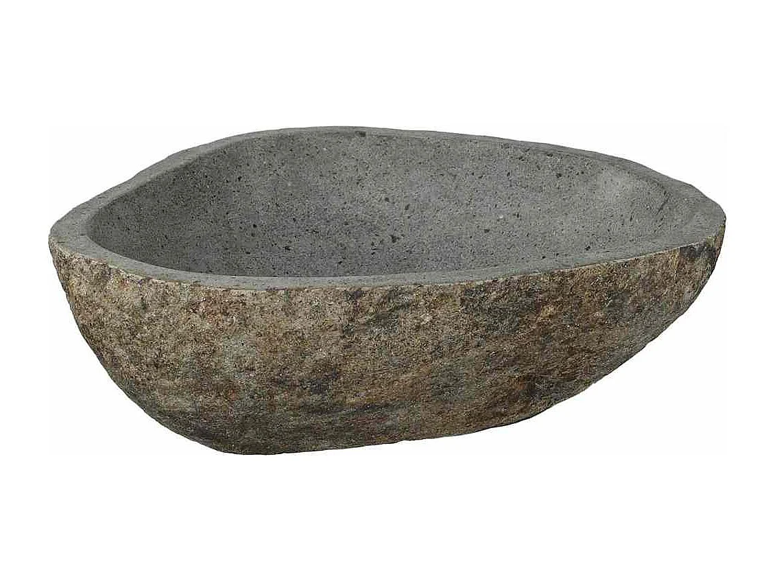 Lavabo | Bassin Gris clair (46-52) x (35-40) x 15 cm Pierre de Rivière