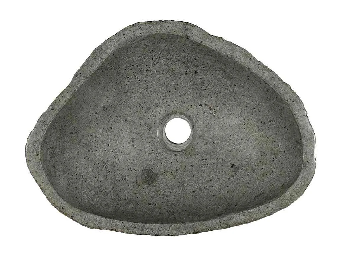 Lavabo | Bassin Gris clair (46-52) x (35-40) x 15 cm Pierre de Rivière