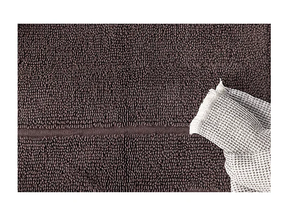 Tapis de Salle de Bain "William" 60x90cm Gris