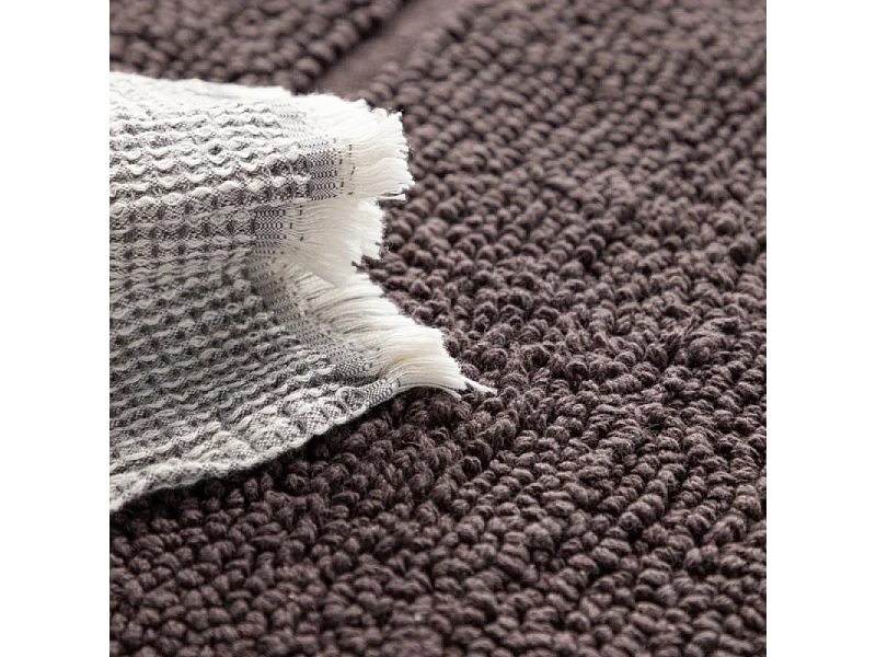 Tapis de Salle de Bain "William" 60x90cm Gris