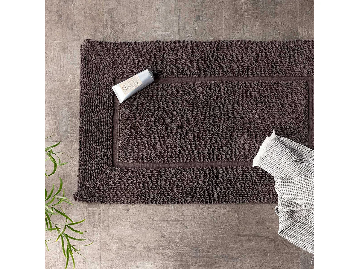 William Badematte 90x60cm Grau.