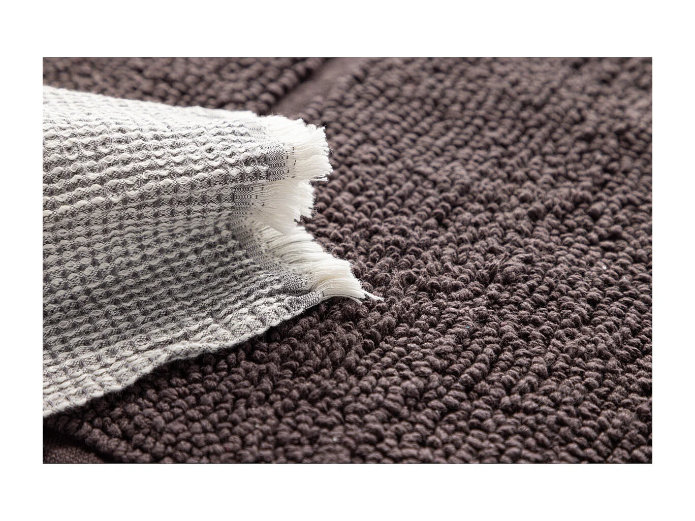 William Badematte 90x60cm Grau.