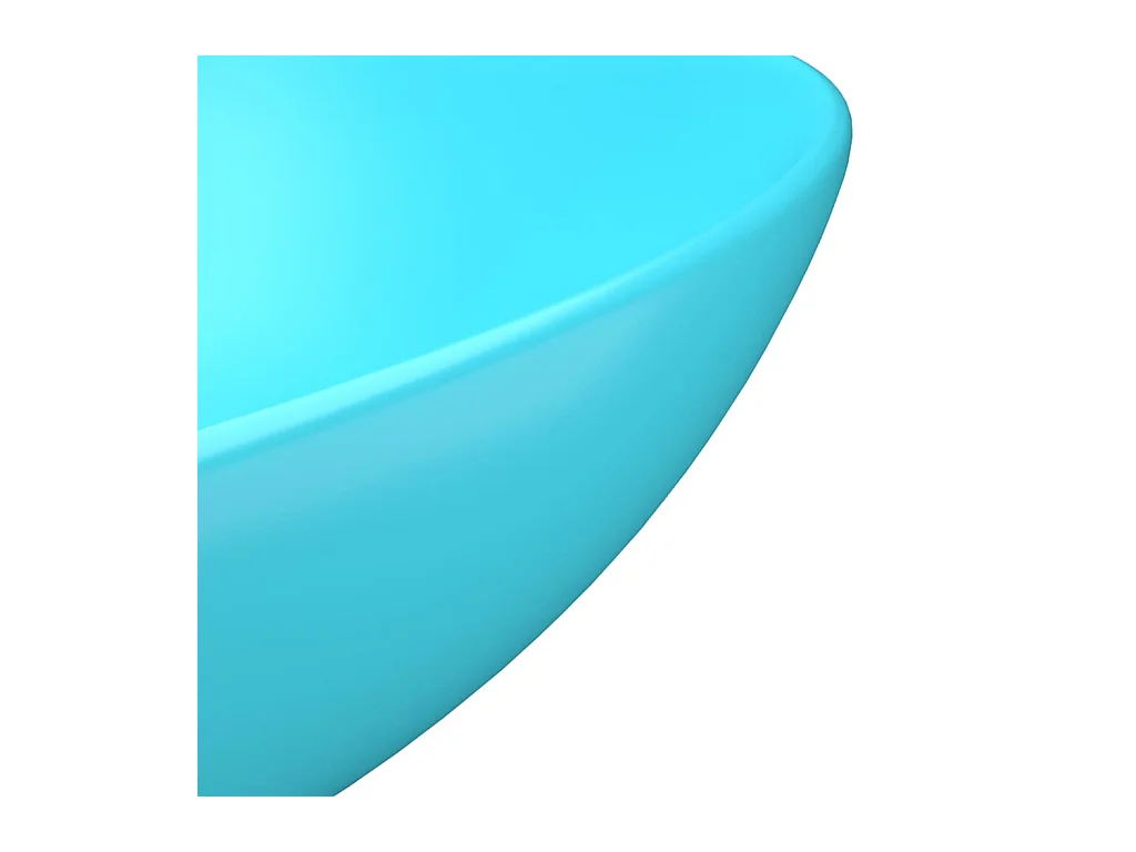 Lavabo salle de bain-Vasque à poser Céramique Vert Rond