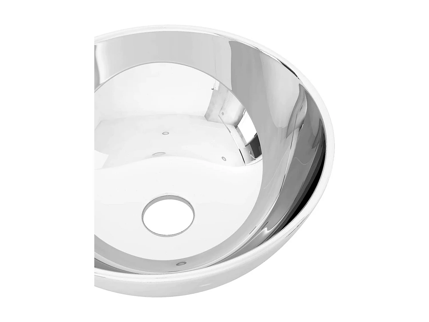 Lavabo salle de bain-Vasque à poser 28 x 10 cm Céramique Argenté