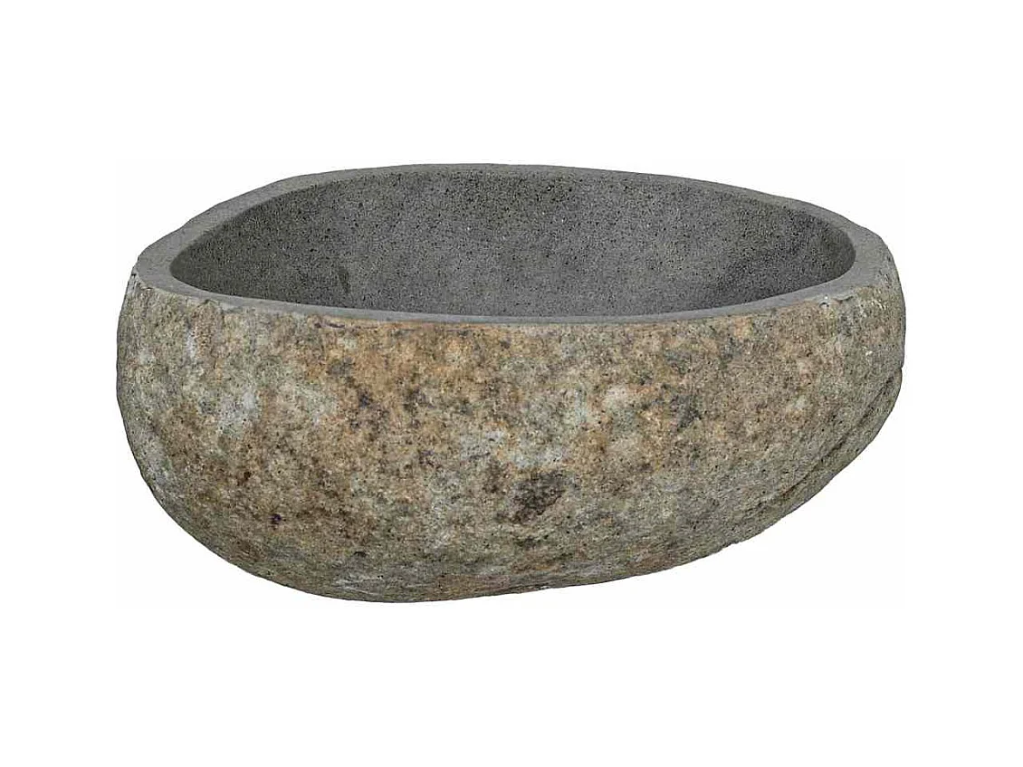 Lavabo | Bassin Gris clair (38-45) x (30-35) x 15 cm Pierre de Rivière