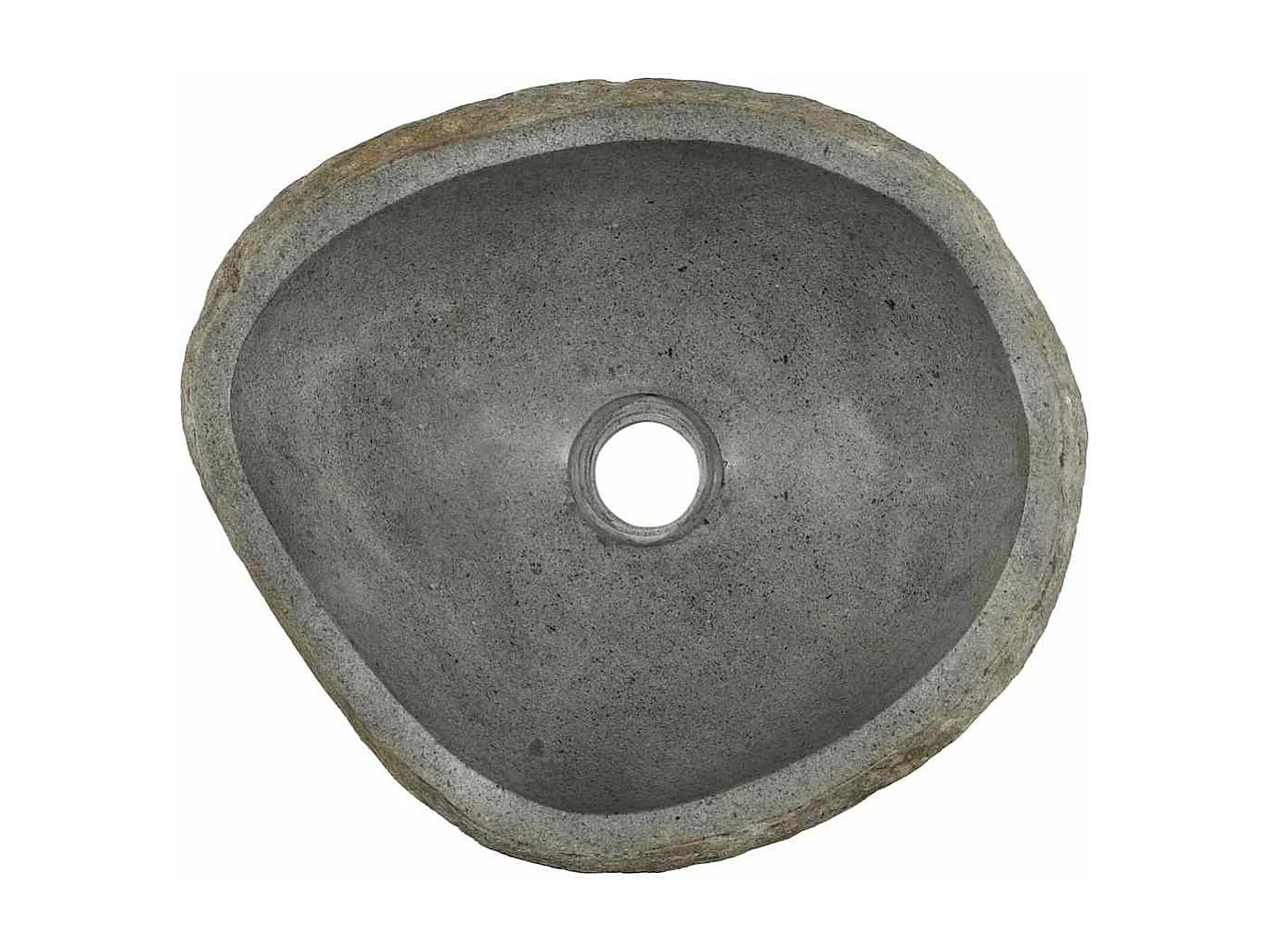 Lavabo | Bassin Gris clair (38-45) x (30-35) x 15 cm Pierre de Rivière