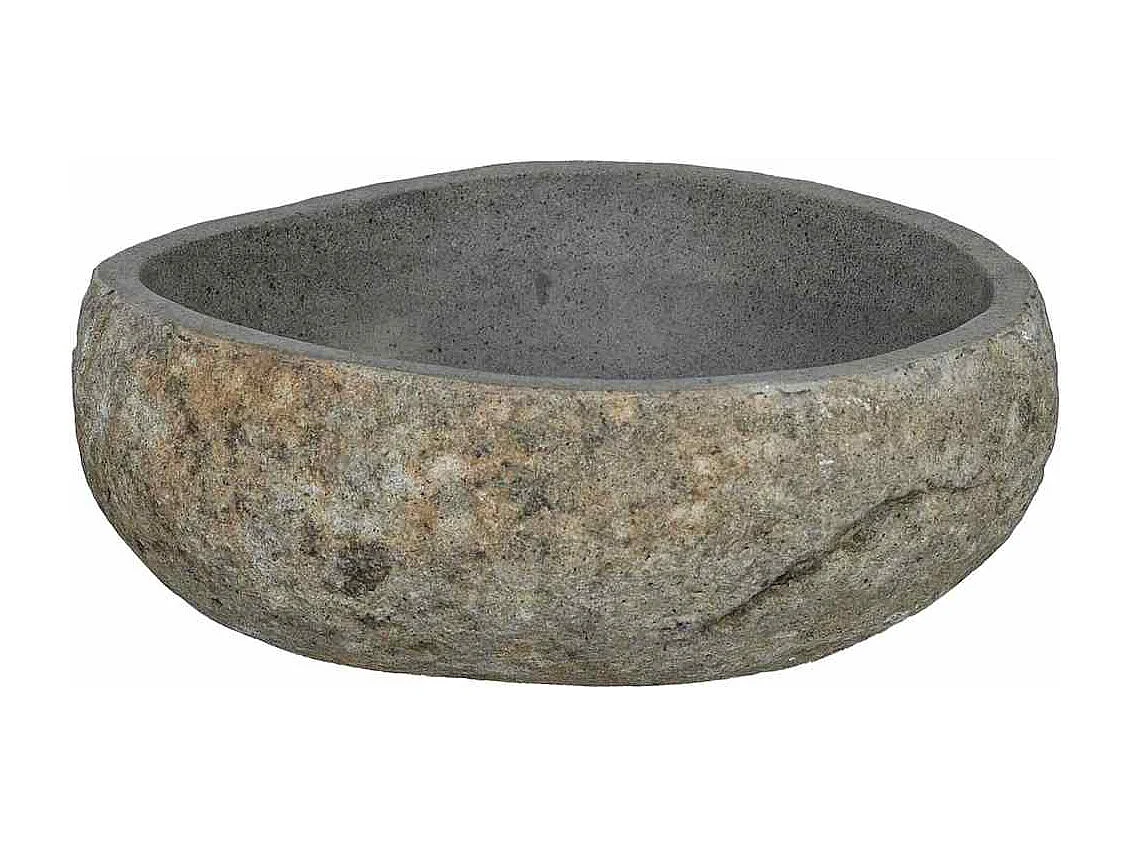 Lavabo | Bassin Gris clair (38-45) x (30-35) x 15 cm Pierre de Rivière