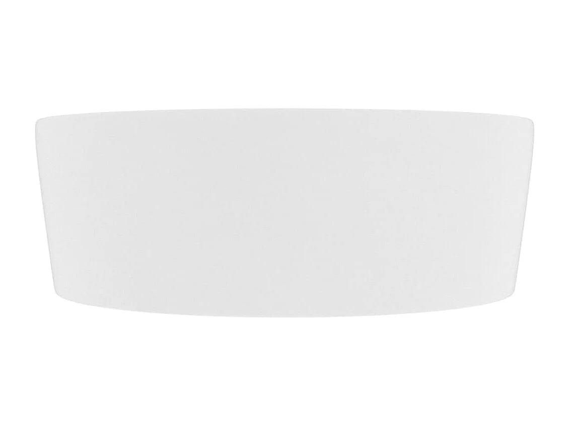 Lavabo salle de bain-Lavabo de luxe avec trop-plein Blanc mat 36x13 cm Céramique