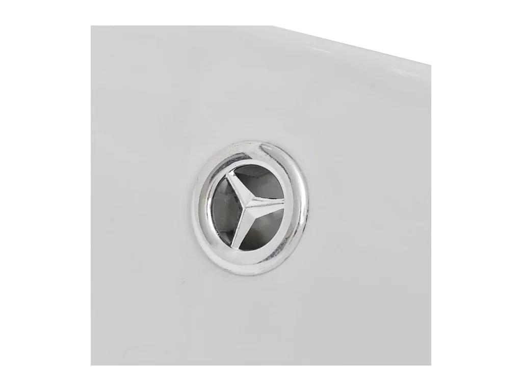 Lavabo-Vasque à poser-Bac à laver ovale en céramique avec trop plein 59 x 38,5 cm