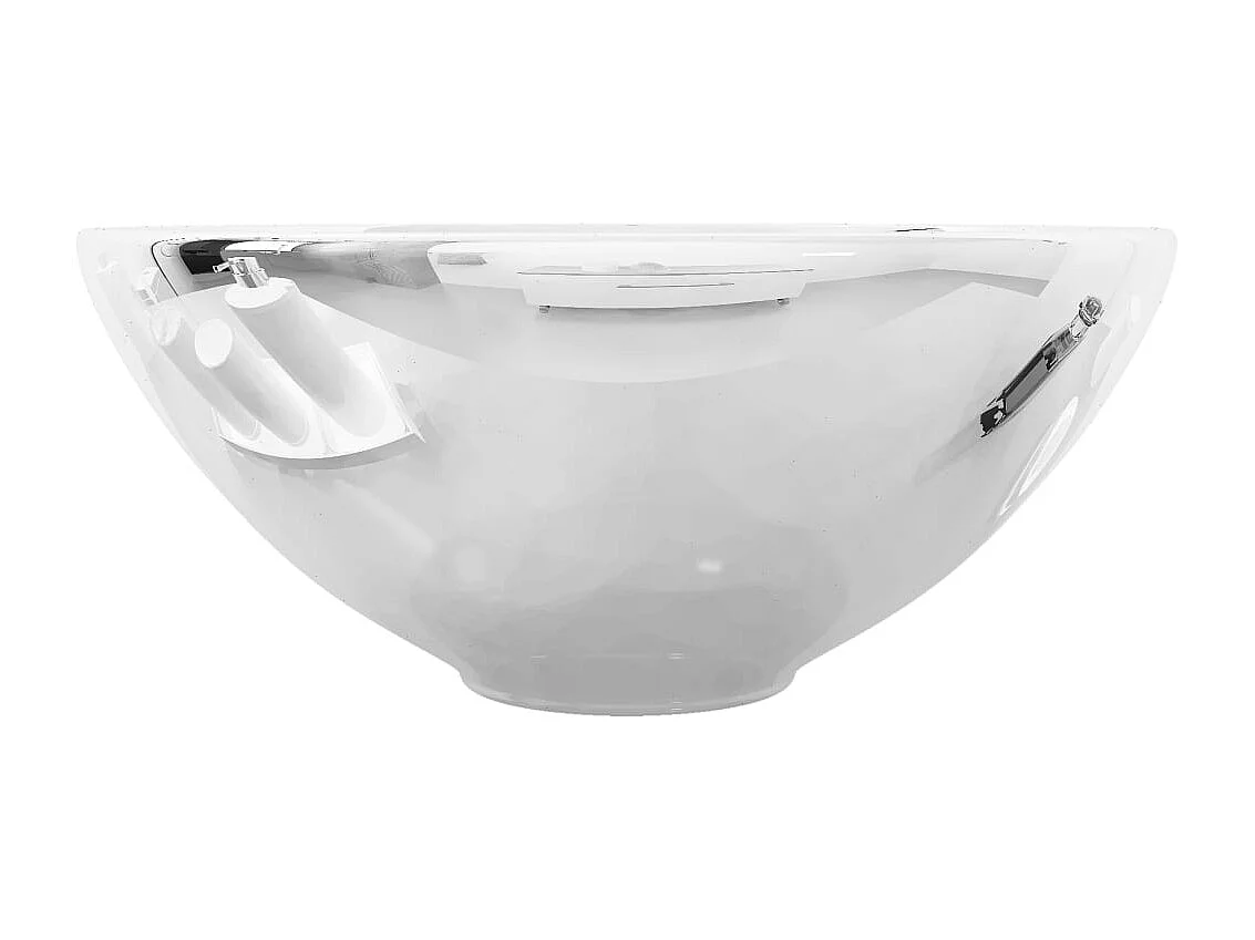 Lavabo salle de bain-Vasque à poser 32,5 x 14 cm Céramique Argenté