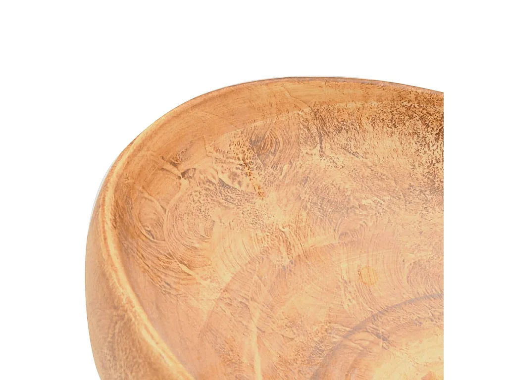 Vasque à poser Lavabo | Bac à laver marron ovale 59x40x15 cm céramique