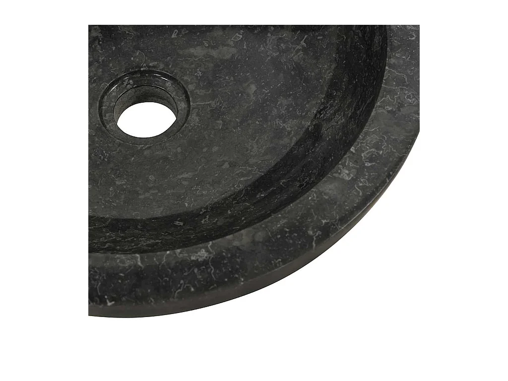 Lavabo | Évier de cuisine 40 x 12 cm Marbre Noir