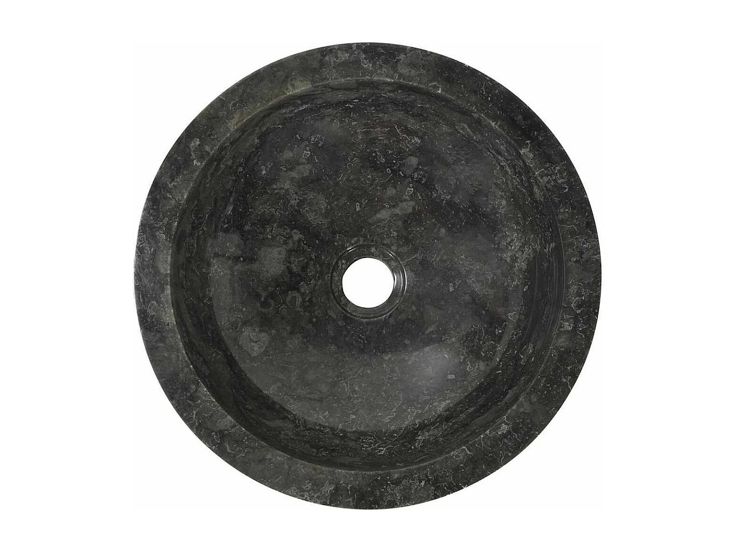 Lavabo | Évier de cuisine 40 x 12 cm Marbre Noir