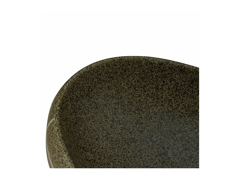 Vasque à poser Lavabo | Bac à laver multicolore ovale 59x40x15 cm céramique