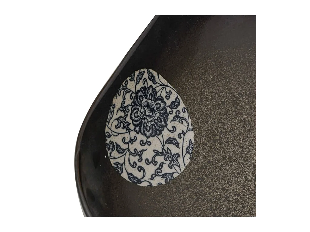 Vasque à poser Lavabo | Bac à laver multicolore rectangulaire céramique