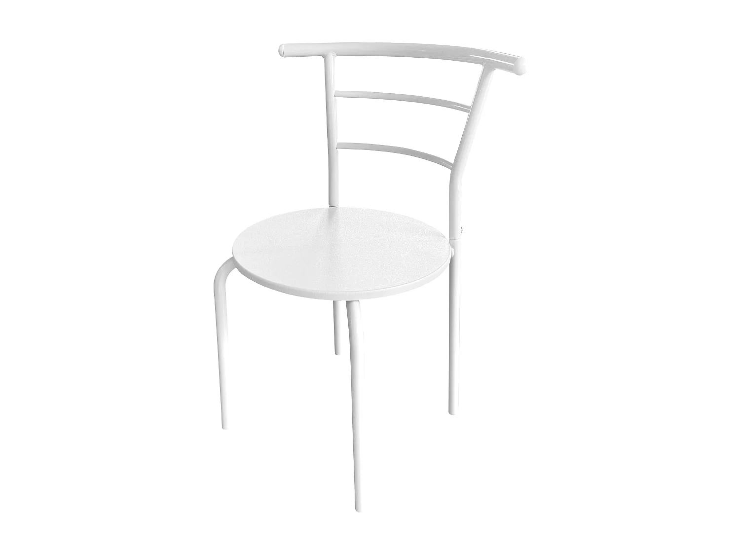 Mesa de cozinha extensível Butterfly e 2 cadeiras, brancas, 55-115 x 61 x 74 cm