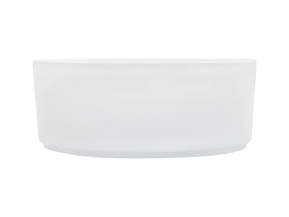 Lavabo salle de bain-Vasque à poser 36x14 cm Céramique Blanc
