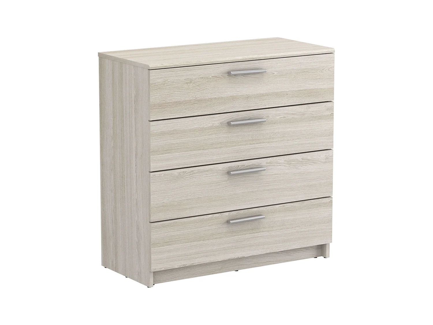 Commode Prins Shannon en chêne 81x80x38 cm Chambre