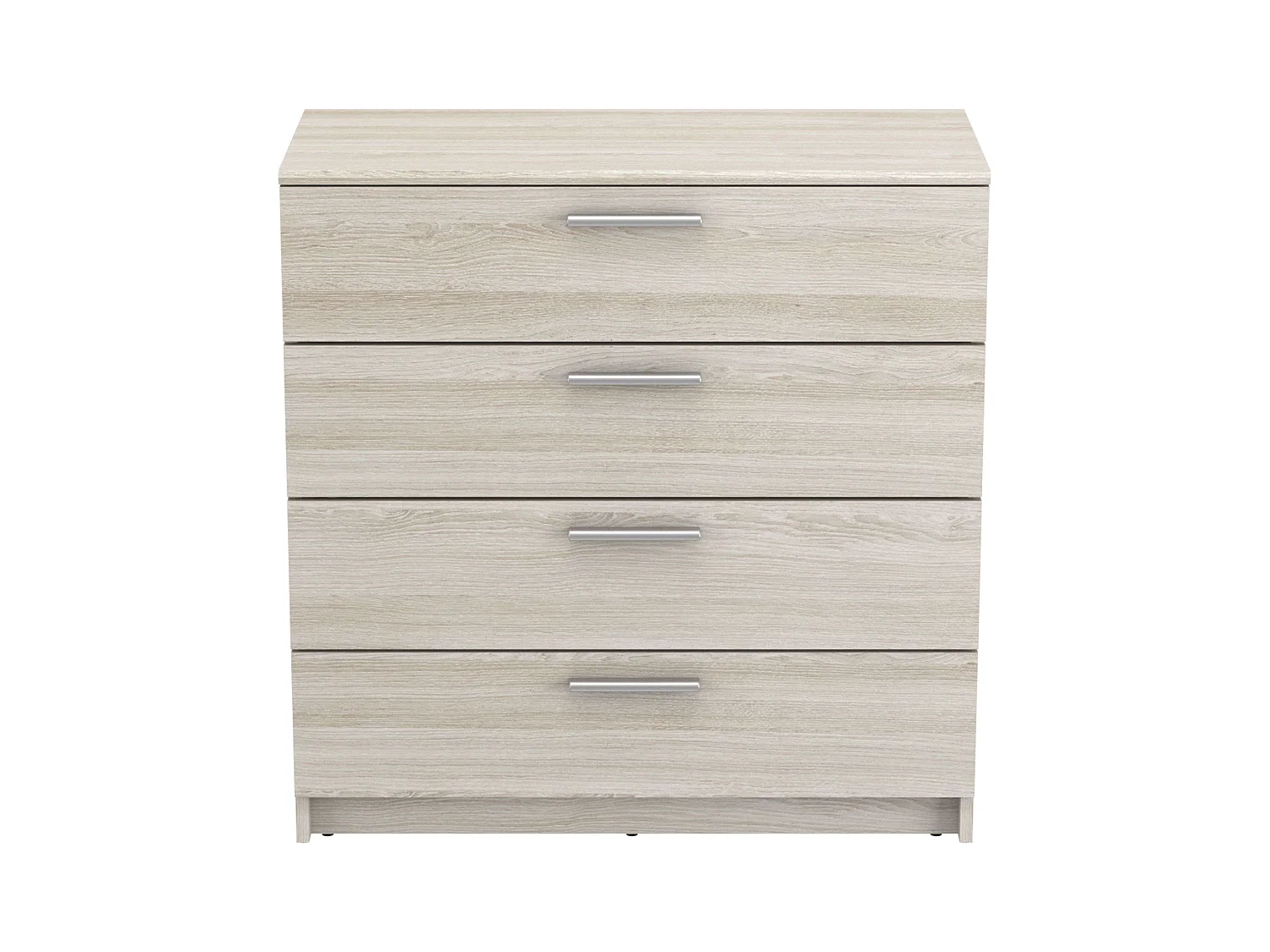 Commode Prins Shannon en chêne 81x80x38 cm Chambre