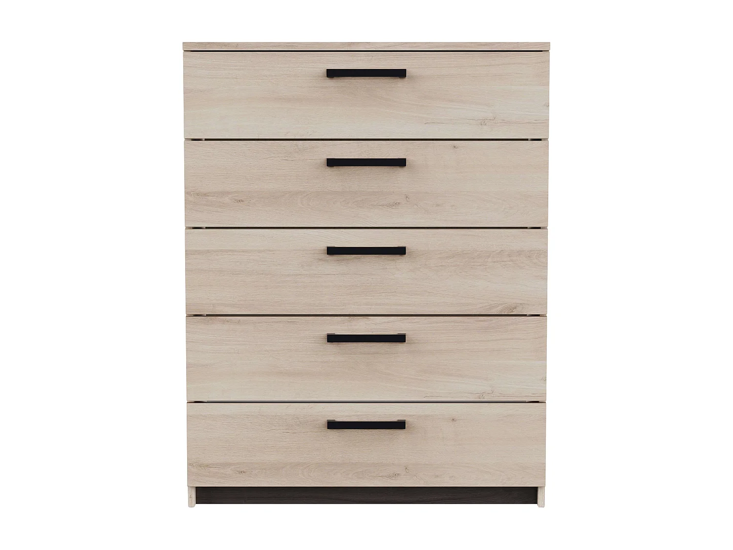 Commode Watson Modern Kronberge/Waterford en chêne, 5 tiroirs, 79,6 x 102,5 x 41,1 cm