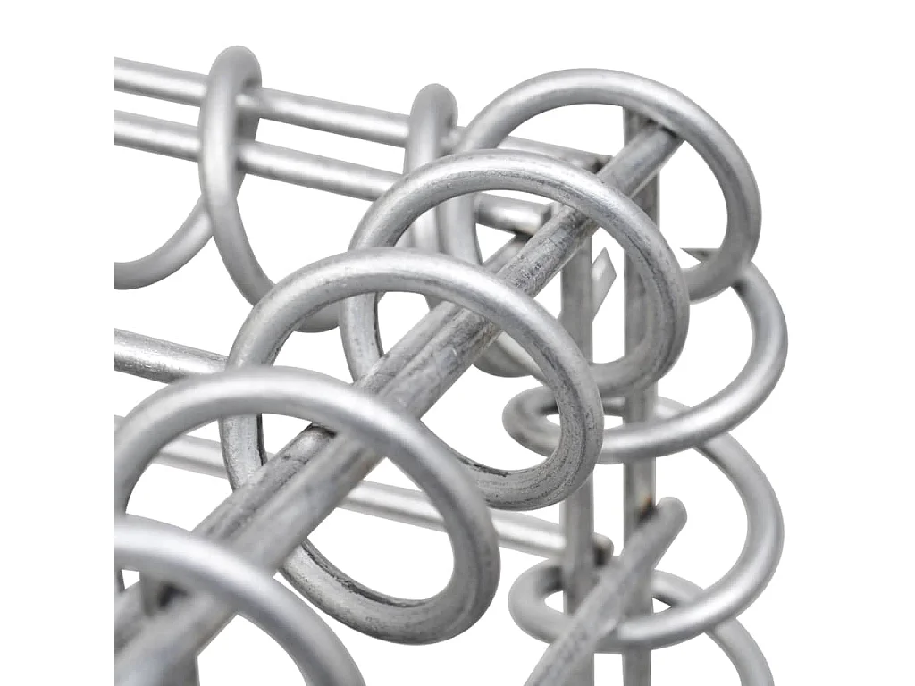 Mur en gabion-Panier de gabion avec couvercles Acier galvanisé 300x30x150 cm