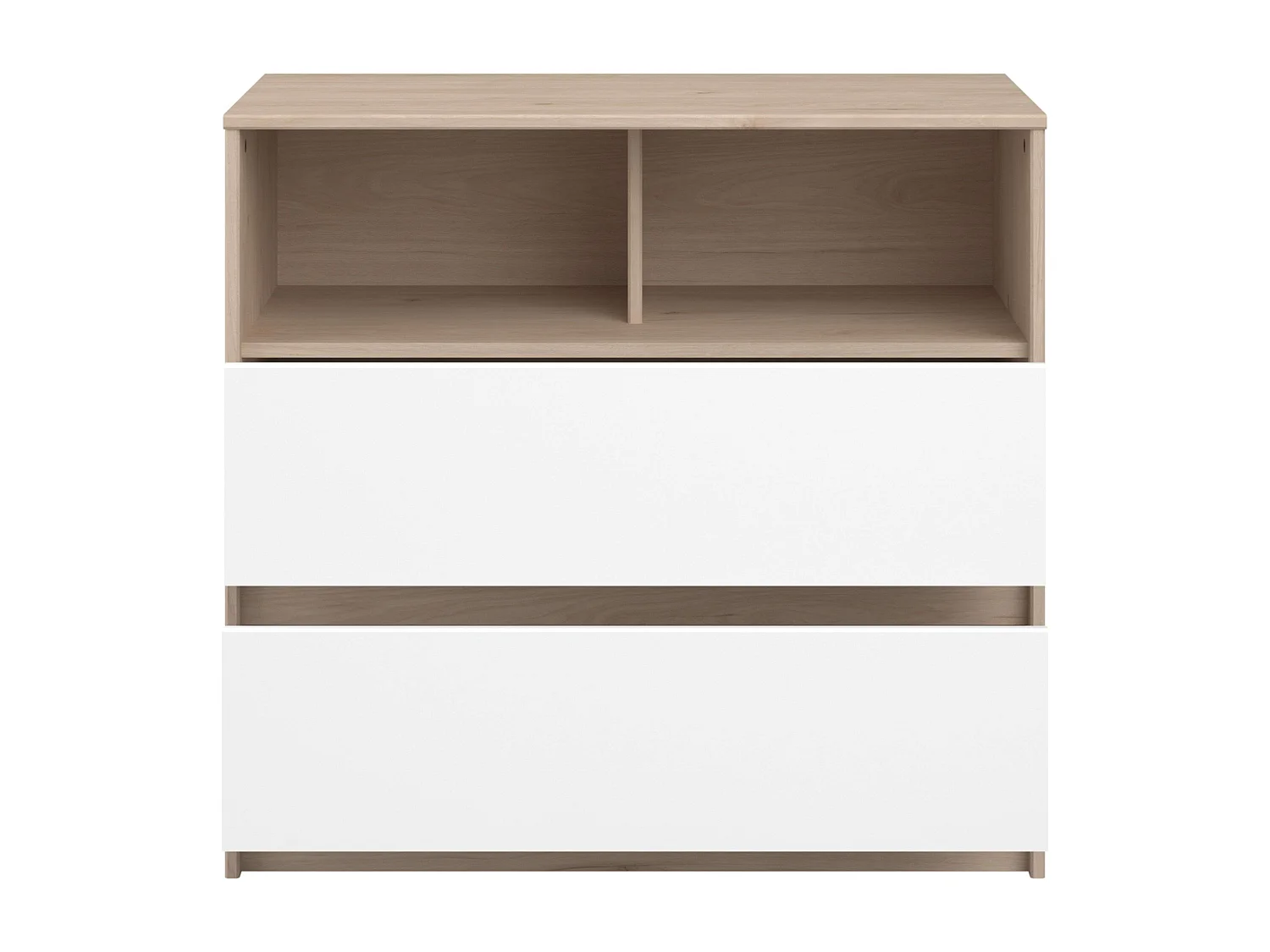 Cômoda Infantil Oak Jackson Matt White Nordic Trocador Infantil