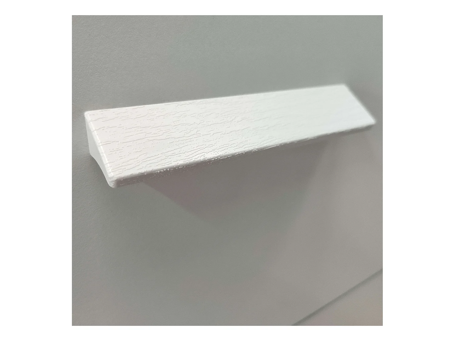 Commode Tibet 4 tiroirs Blanc mat/Chêne cambrien 74x78 cm