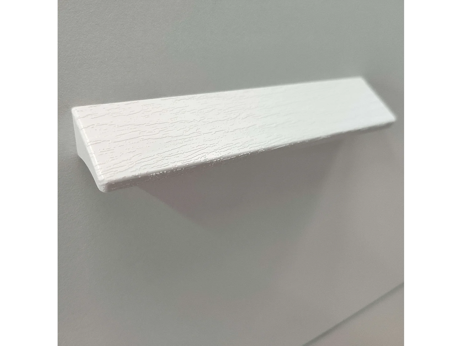 Commode Tibet 4 tiroirs Blanc mat/Chêne cambrien 74x78 cm