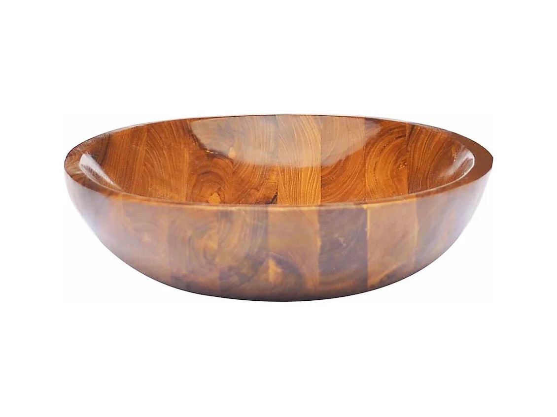 Vasque à poser-Lavabo Bois de teck massif 60x40x10 cm