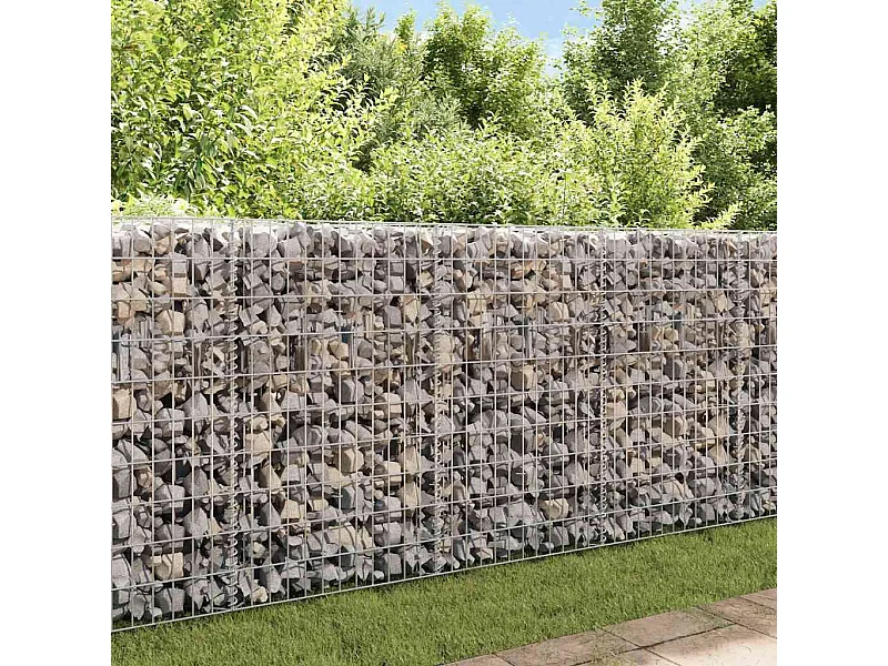 Mur de gabion-Panier de gabion Acier galvanisé 450x30x100 cm