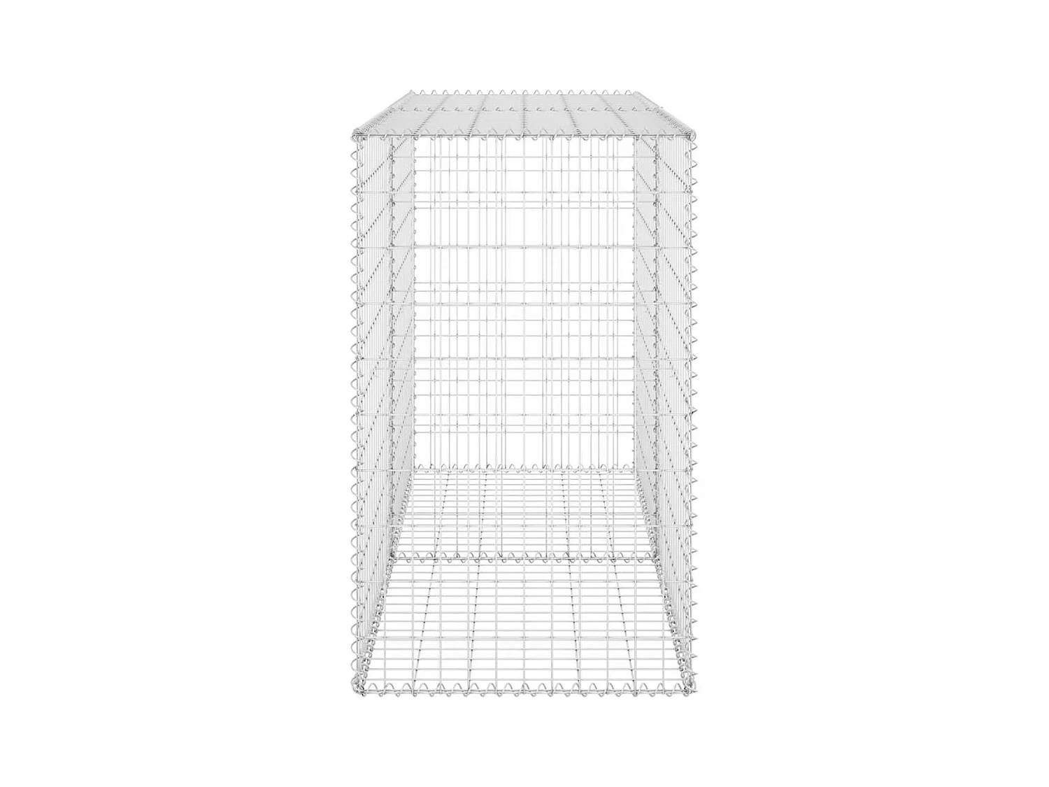 Mur en gabion-Panier de gabion avec couvercles Acier galvanisé 150x60x100 cm