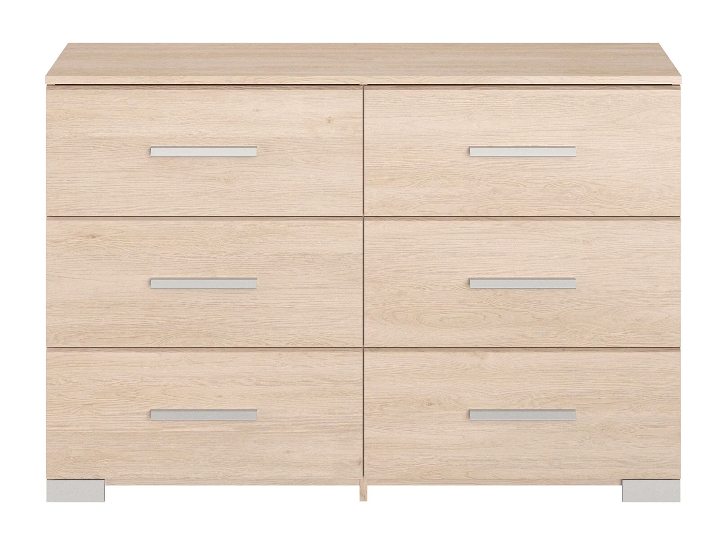 Cómoda Dormitorio Baltic Roble Japonés 121x81 cm