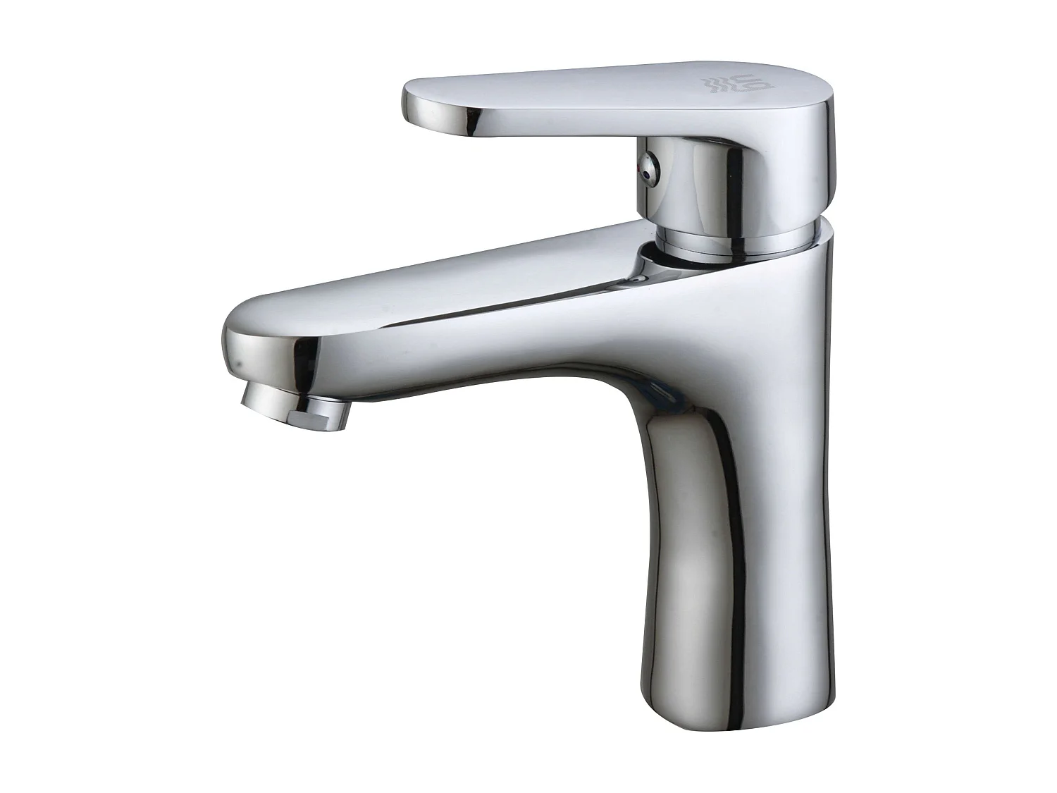Robinet d'évier de style moderne chromé Bidasoa