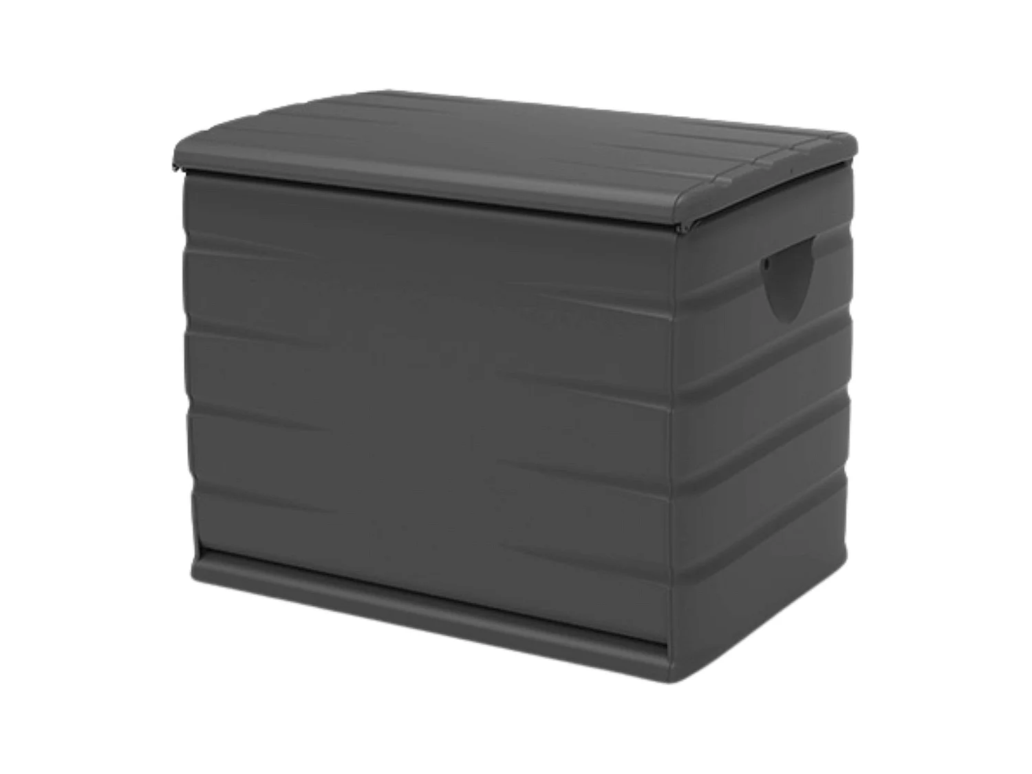 Coffre gain de place ext. résine noire 260L 80x61x53 cm