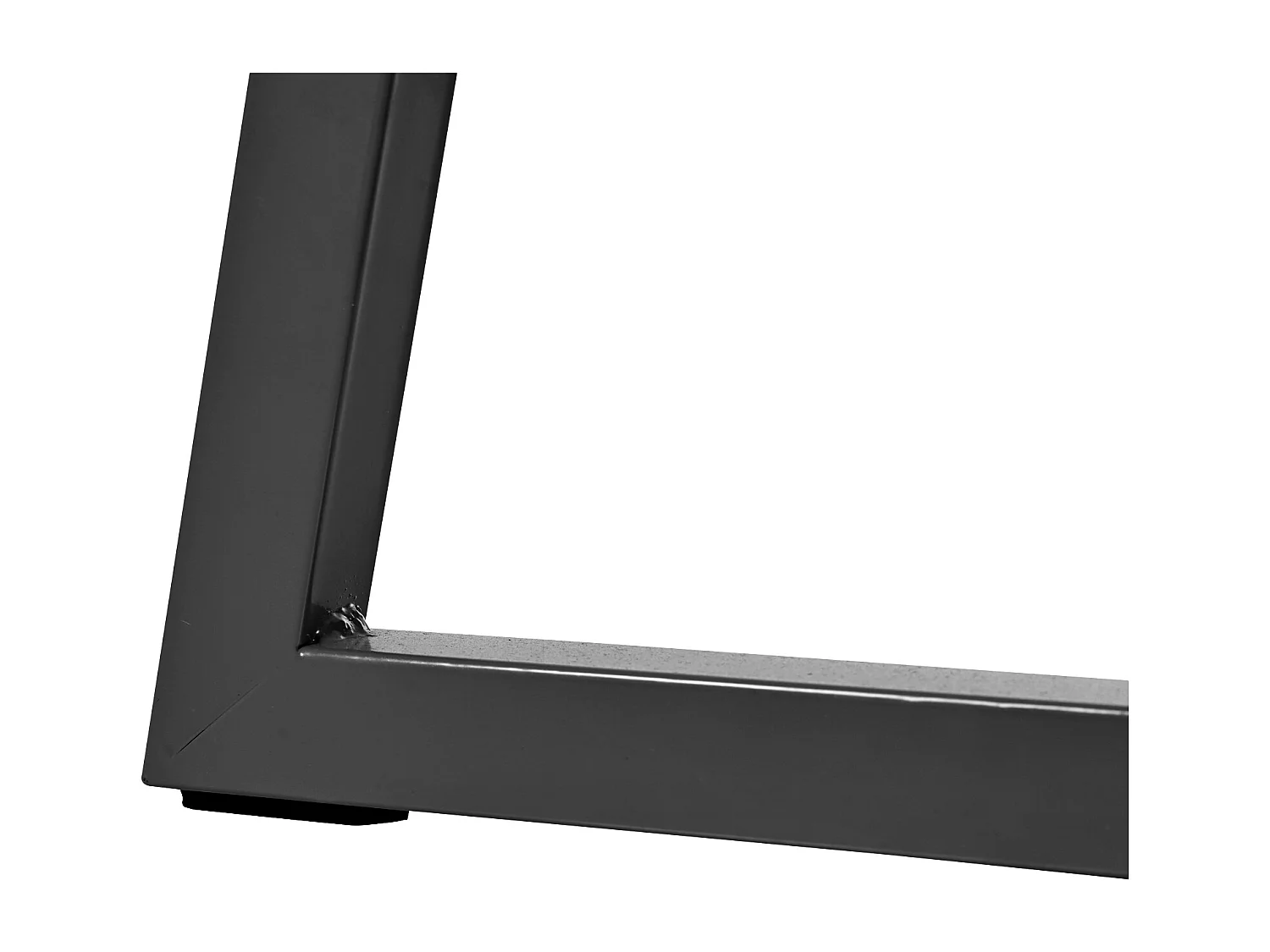 Conjunto de mesa de comedor redonda (80x80x75 cm) + 4 sillas de terciopelo negro - patas de metal negro