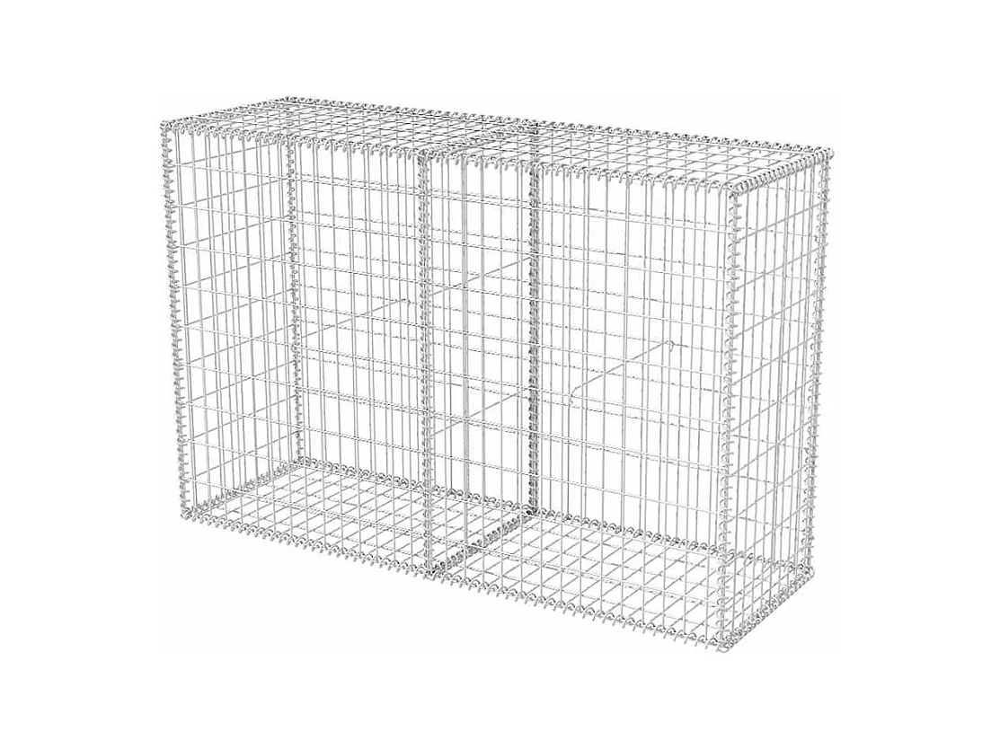 Mur en gabion-Panier de gabion Acier galvanisé 150x50x100 cm