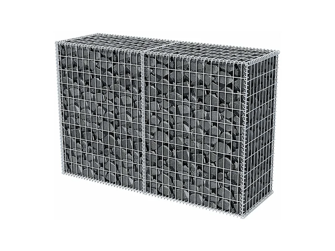 Mur en gabion-Panier de gabion Acier galvanisé 150x50x100 cm