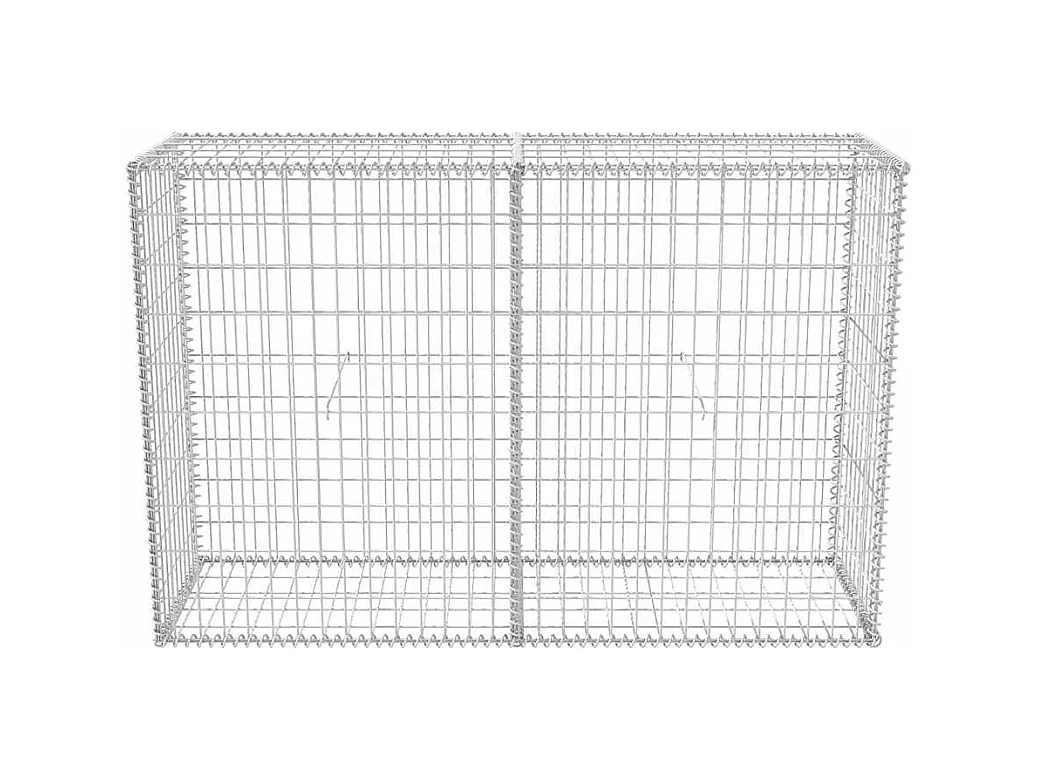 Mur en gabion-Panier de gabion Acier galvanisé 150x50x100 cm