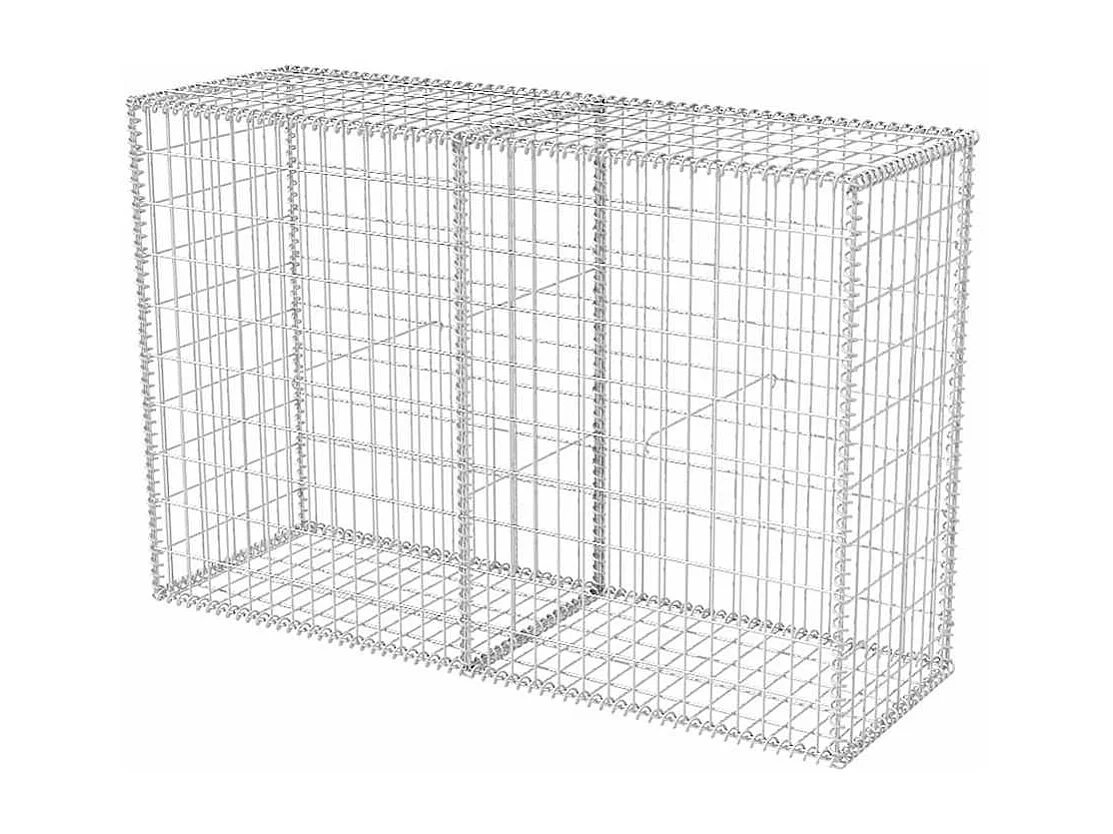 Mur en gabion-Panier de gabion Acier galvanisé 150x50x100 cm