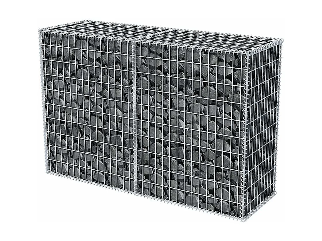 Mur en gabion-Panier de gabion Acier galvanisé 150x50x100 cm