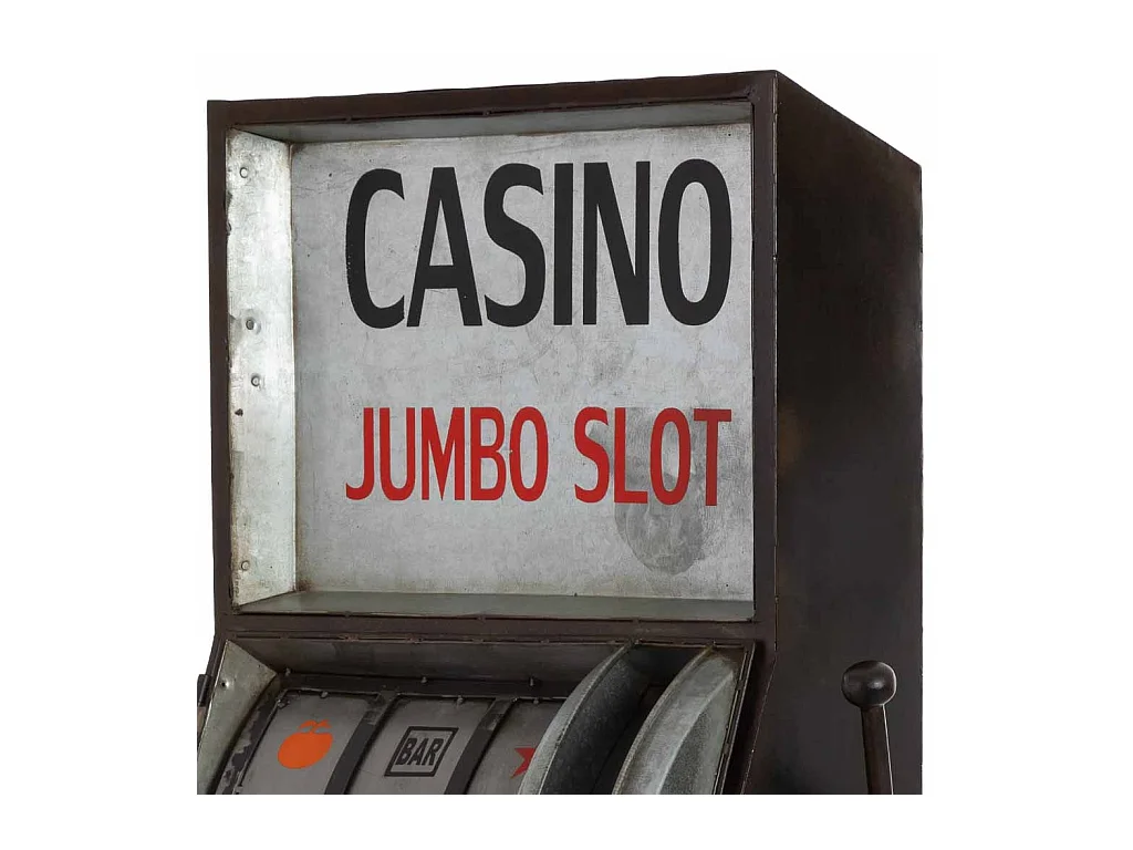 Suporte para vinho preto casino 66x46x155 cm