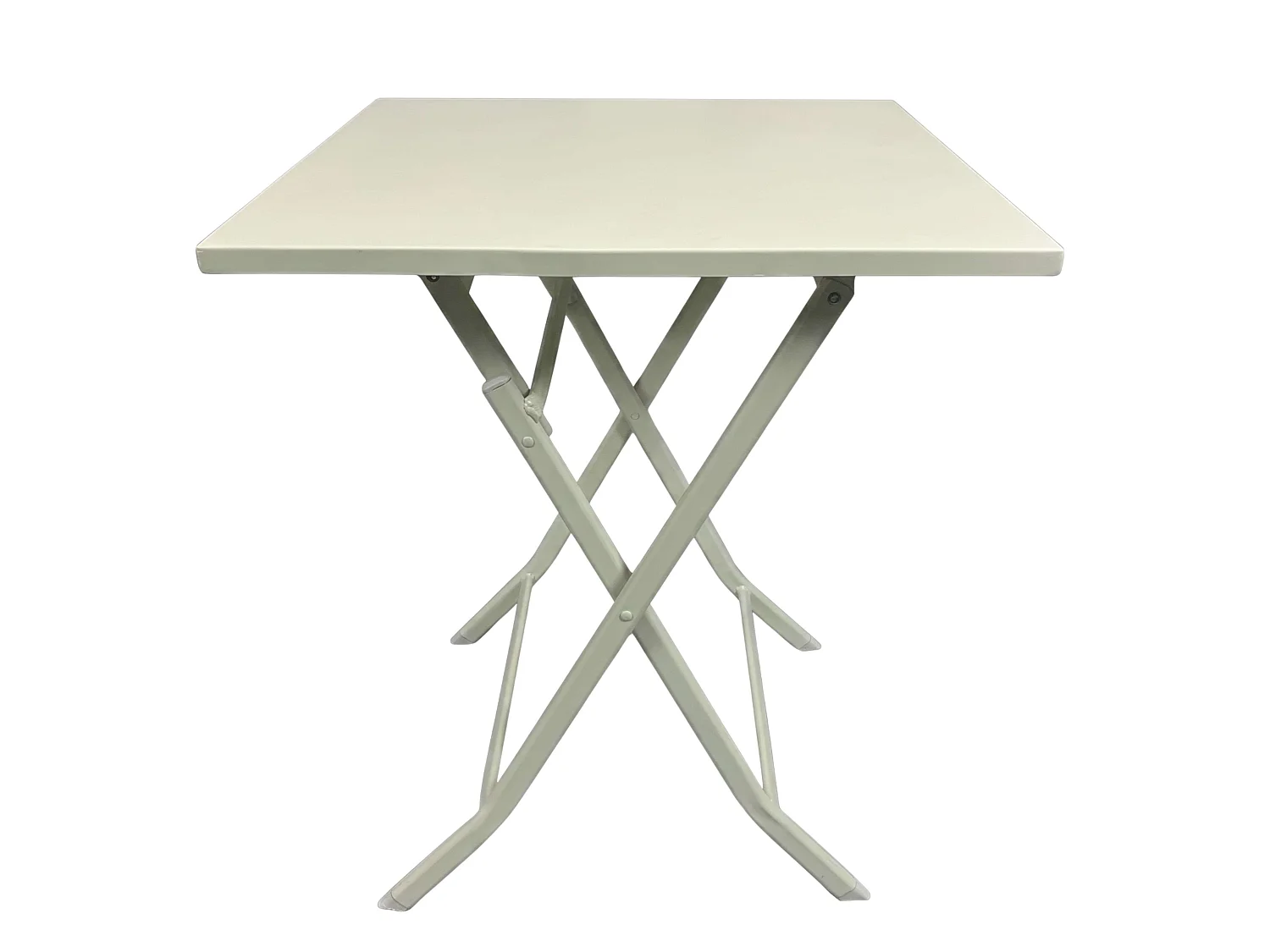 Pack exterior Greensboro Beige mesa y 2 sillas plegables