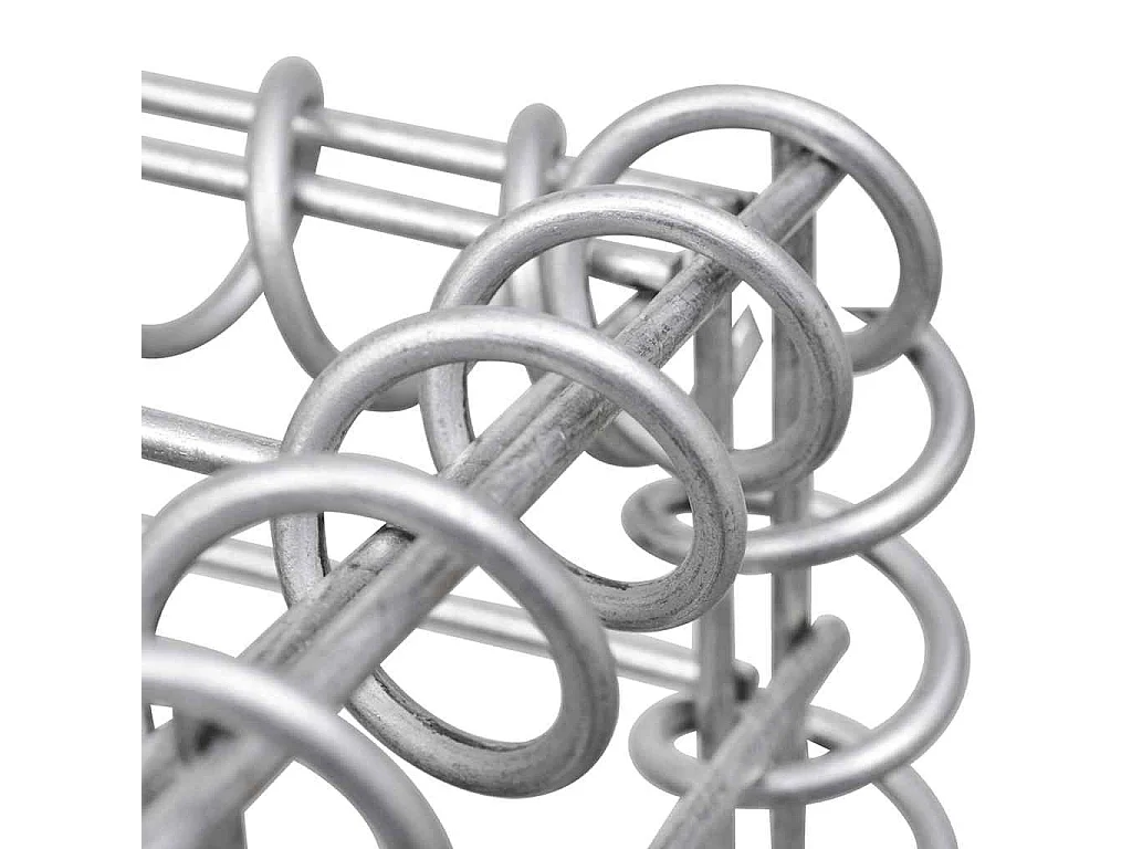 Mur en gabion-Panier de gabion avec couvercles Acier galvanisé 300x50x50 cm