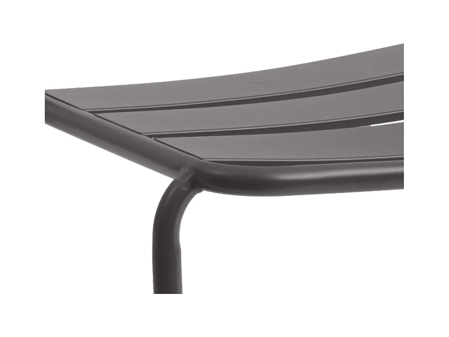 Pack 4 Sillas Exterior 52cm Phuket Jardín Terraza Gris Grafito