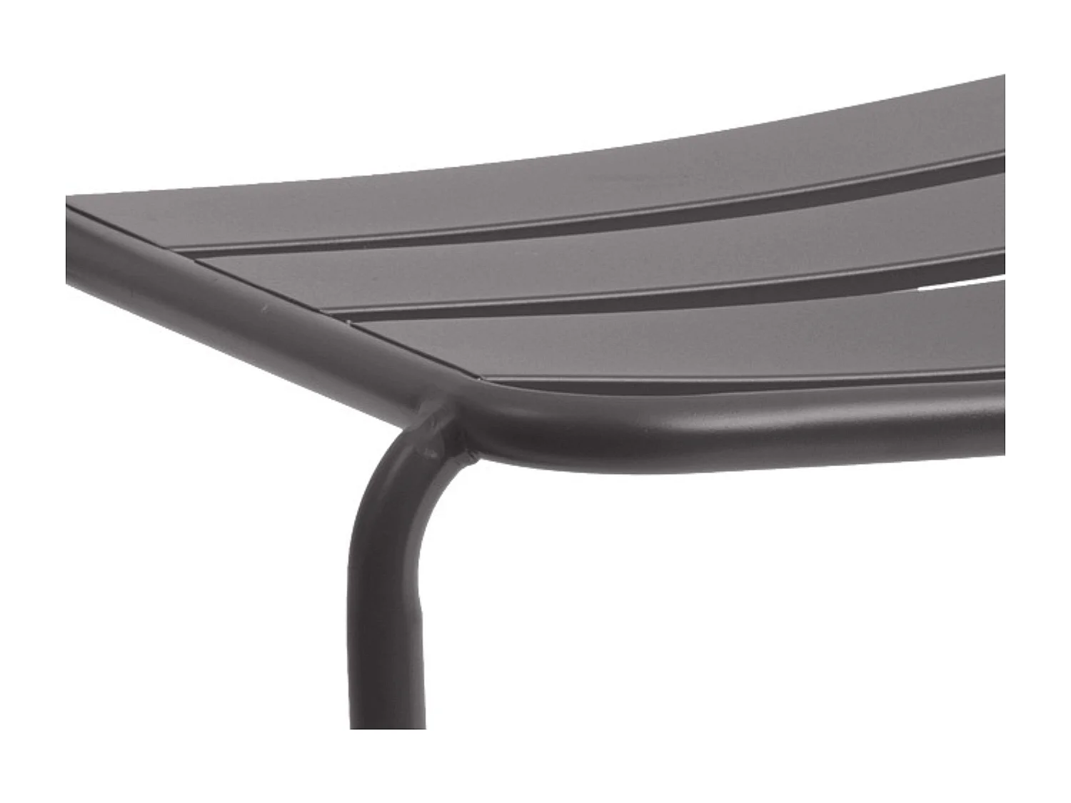 Pack 4 Sillas Exterior 52cm Phuket Jardín Terraza Gris Grafito